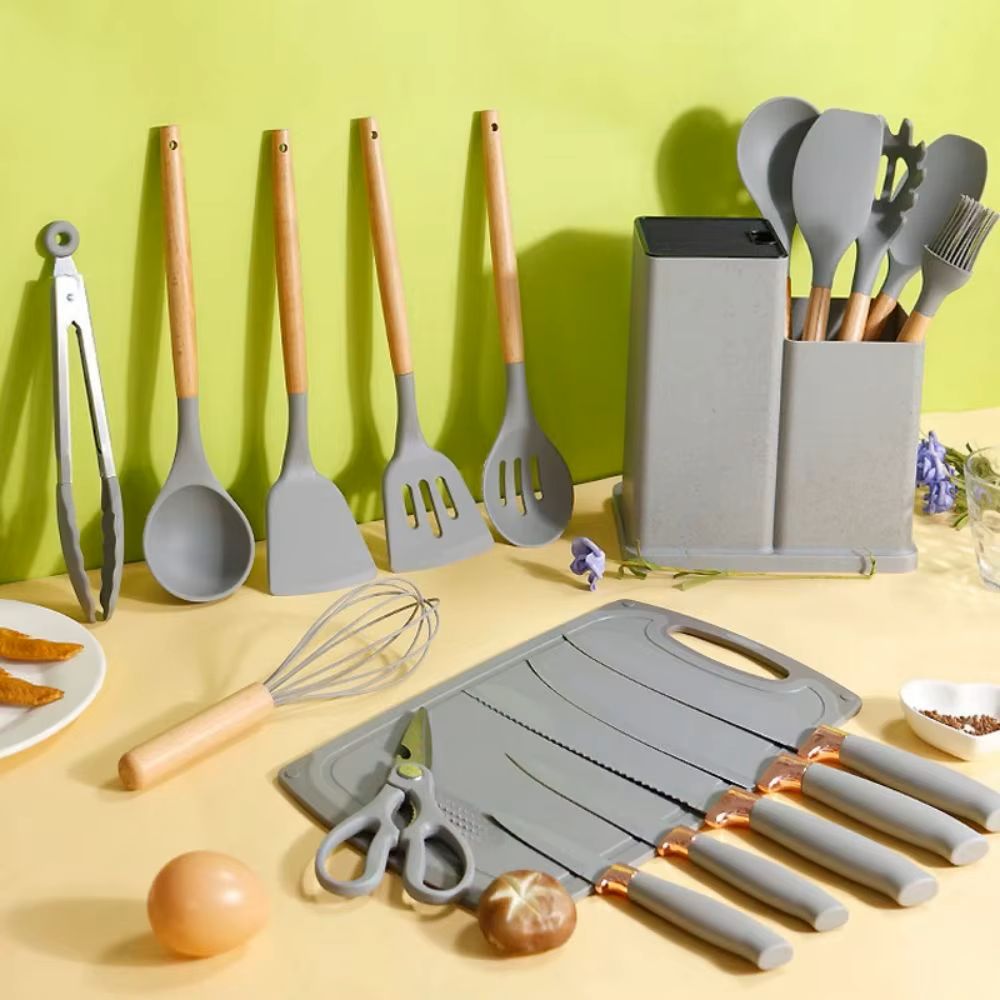 Kuhinjski silikonski set od 19 delova