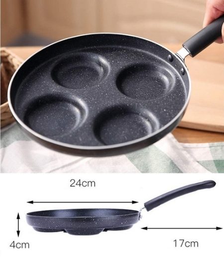 Tiganj za jaja sa četiri kalupa