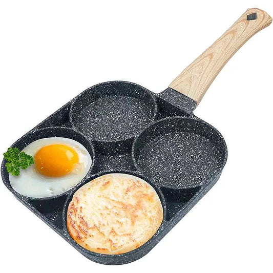 Tiganj nelepljivi sa 4 pregrade