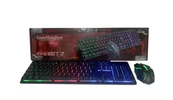 2 u 1 Tastatura i miš sa LED osvetljenjem