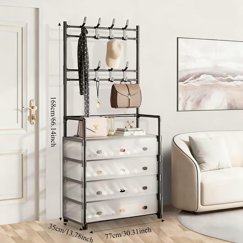 2 u 1 čiviluk + zatvoreni cipelarnik