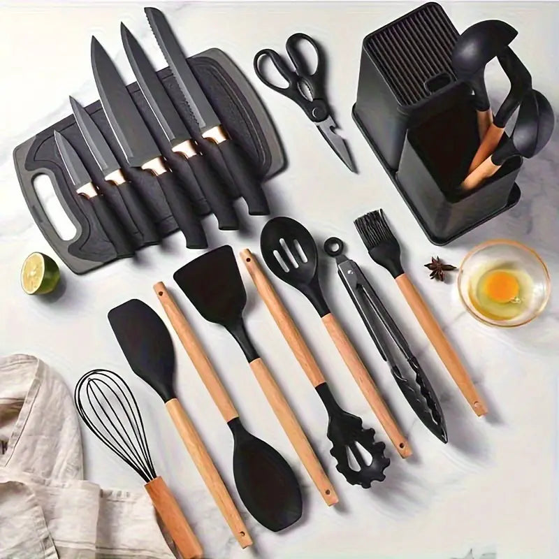 Kuhinjski silikonski set od 19 delova
