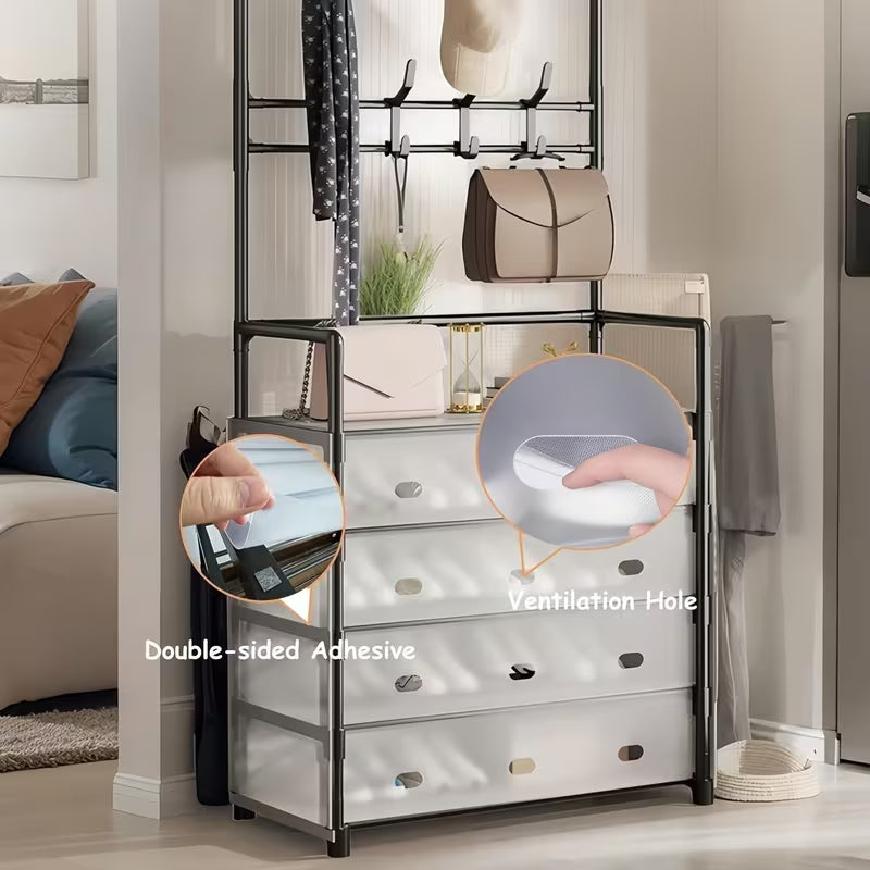 2 u 1 čiviluk + zatvoreni cipelarnik