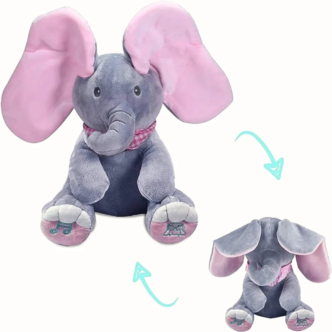 Slon koji igra,peva i mrda ušima