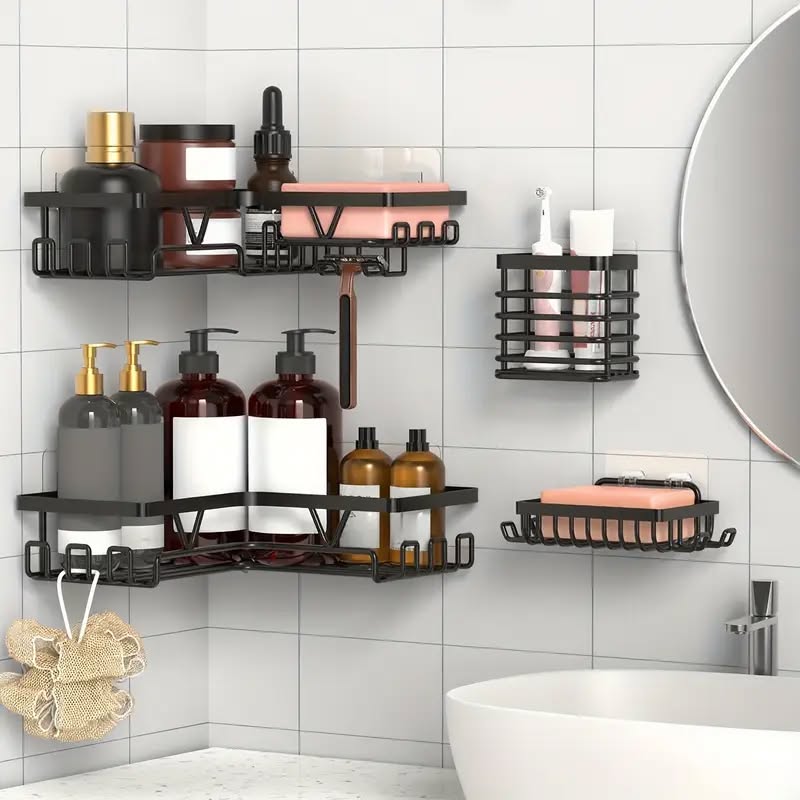 Set 1/4 metalnih polica