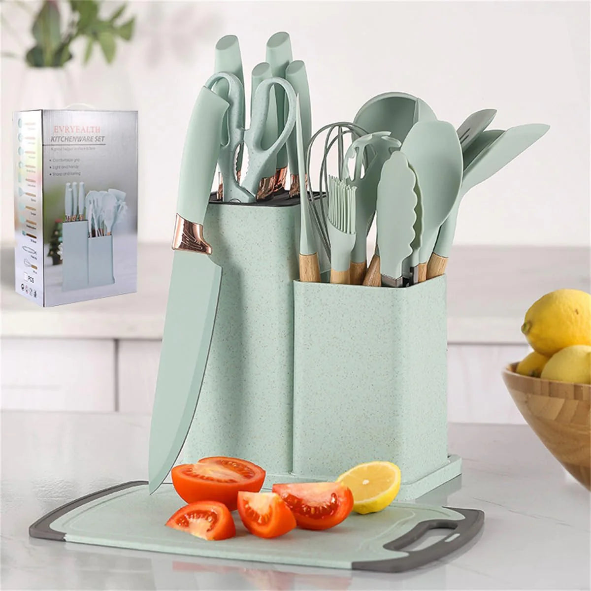 Kuhinjski silikonski set od 19 delova