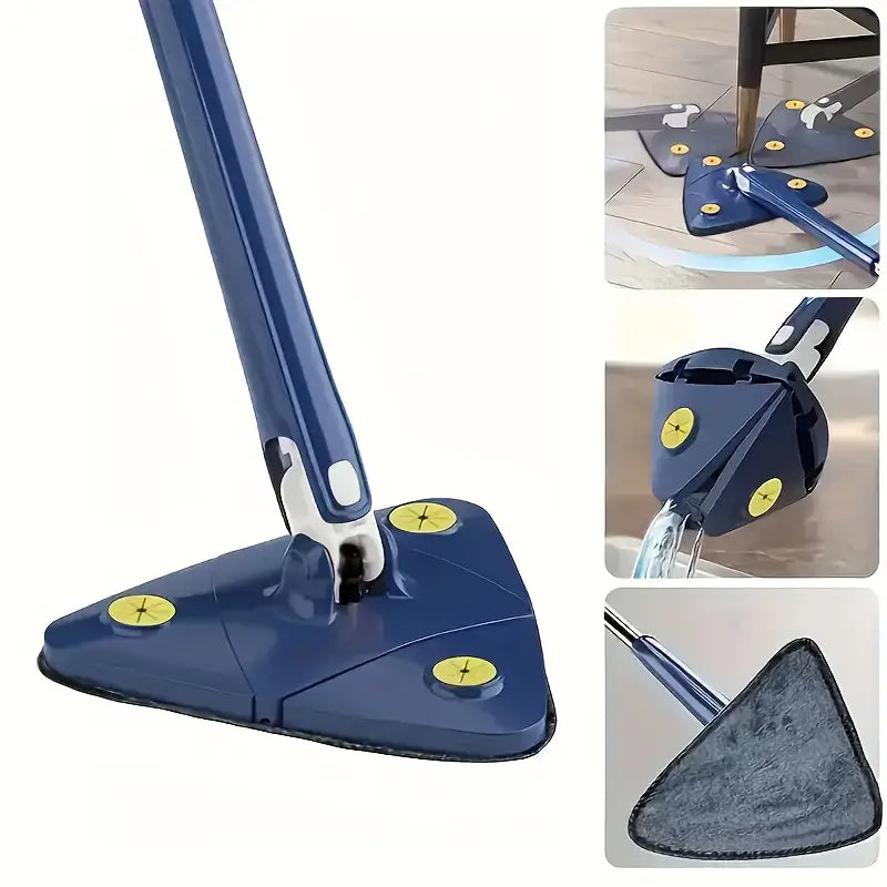 Trouglasti mop za ćišćenje + rezervna krpa