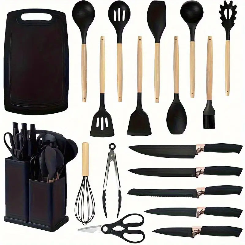 Kuhinjski silikonski set od 19 delova
