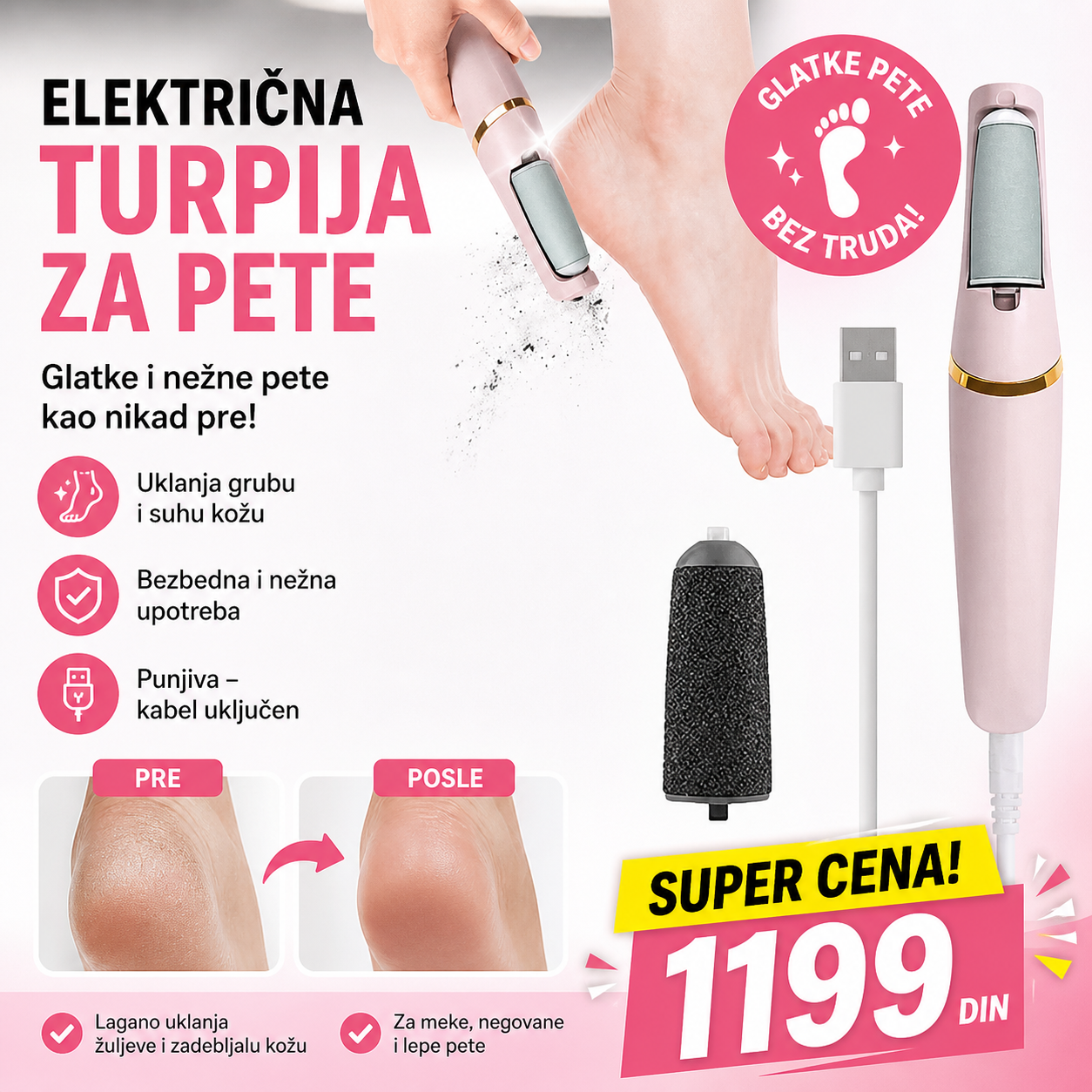 Elektricna turpija za pete