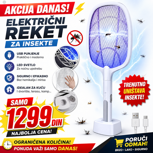 Električni reket protiv komaraca