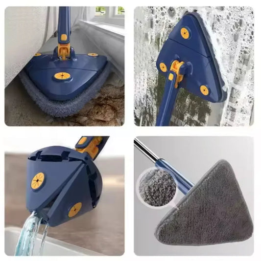 Trouglasti mop za ćišćenje + rezervna krpa