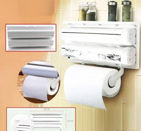 Držač ubrusa alu i platične folije