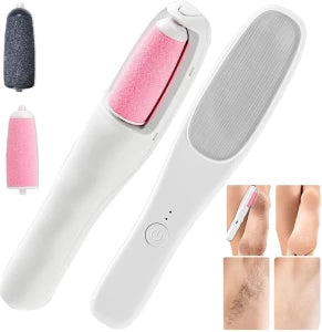 Električna turpija za pete + skidač dlačica