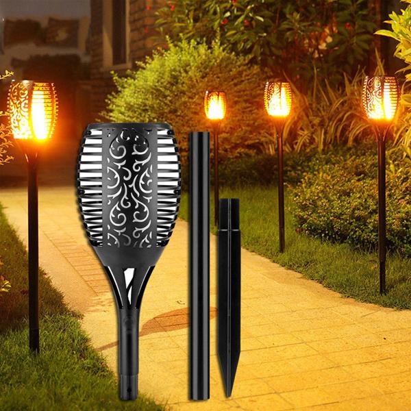 Solarne lampe-baklje set 4 komada