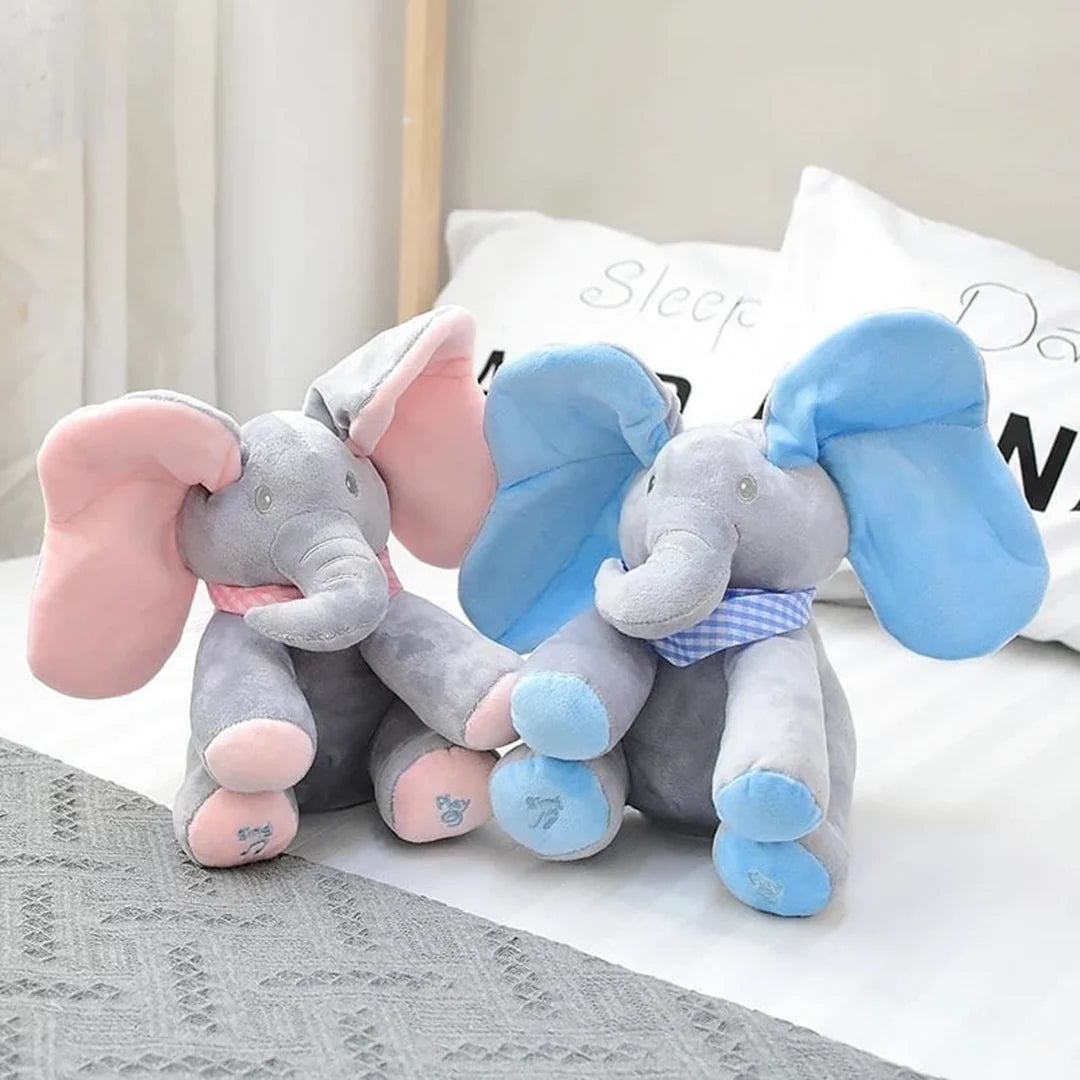 Slon koji igra,peva i mrda ušima