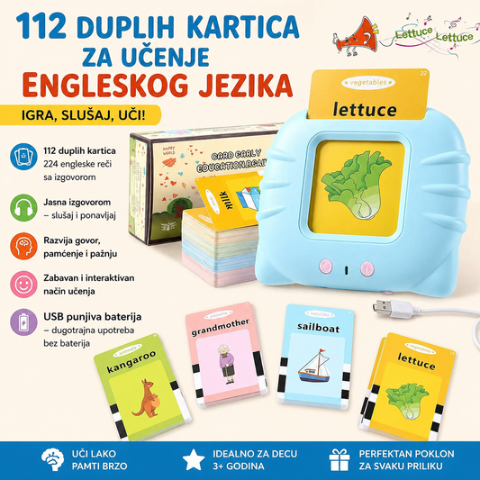 Kartice pametnice – za zabavno učenje engleskog jezika