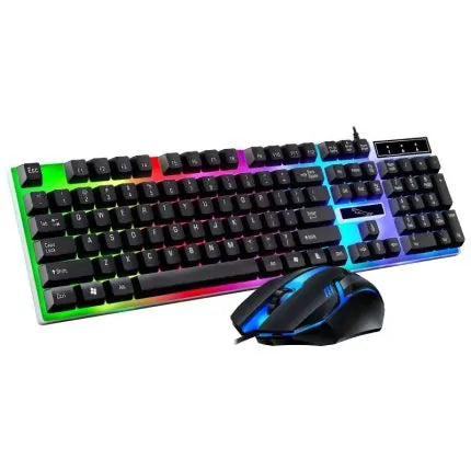 2 u 1 Tastatura i miš sa LED osvetljenjem