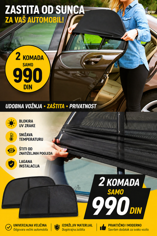 Zaštitna mrežica za automobil 2 komada