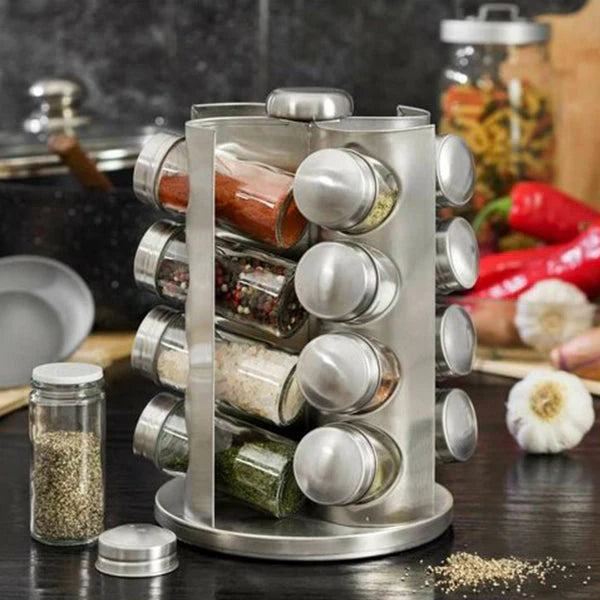 16 u 1 Veliki stalak za začine sa 16 posudica