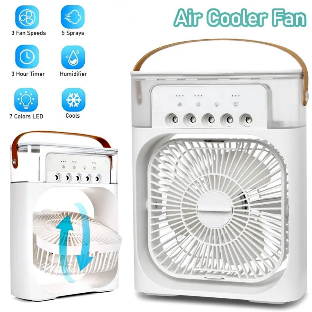 Prenosiva mini klima ventilator 3u1